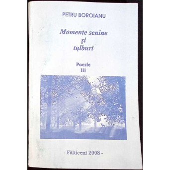 MOMENTE SENINE SI TULBURI. POEZIE VOL.3
