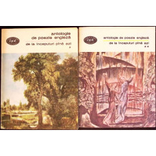 ANTOLOGIE DE POEZIE ENGLEZA DE LA INCEPURURI PANA AZI VOL.1-2