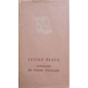 ANTOLOGIE DE POEZIE POPULARA