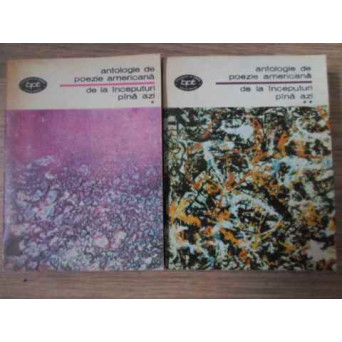 ANTOLOGIE DE POEZIE AMERICANA DE LA INCEPUTURI PANA AZI VOL.1-2