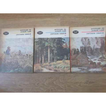 ANTOLOGIE DE POEZIE RUSA. PERIOADA CLASICA VOL.1-3