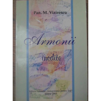 ARMONII INEDITE