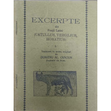 EXCERPTE DIN POETII LATINI (CATULLUS, VERGILIUS, HORATIUS)