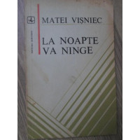 LA NOAPE VA NINGE. VERSURI PRINCEPS LA NOAPE VA NINGE. VERSURI PRINCEPS
