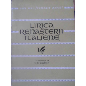 LIRICA RENASTERII ITALIENE
