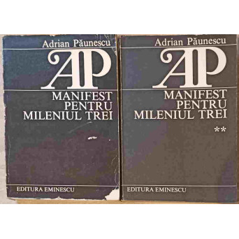 MANIFEST PENTRU MILENIUL TREI VOL.1-2