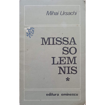 MISSA SOLEMNIS. POEZII PRINCEPS
