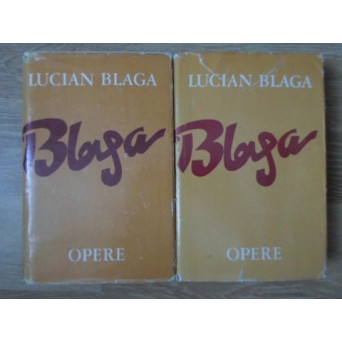 OPERE VOL.1-2 POEZII EDITIE INGRIJITA DE DORLI BLAGA