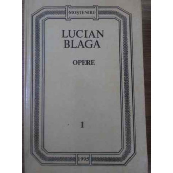 OPERE VOL.1 POEZIA ANTUMA SI POSTUMA, AFORISME