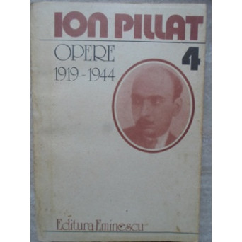 OPERE VOL.4 TALMACIRI (1919-1944). SUFLETUL ALTORA. EXERCITII DE ECHIVALENTE LIRICE