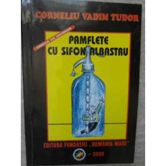PAMFLETE CU SIFON ALBASTRU