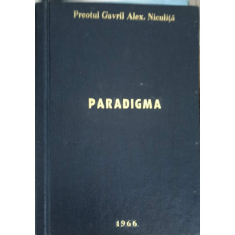 PARADIGMA. POEZII (MANUSCRIS TEHNOREDACTAT LA MASINA DE SCRIS)