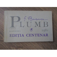 PLUMB. EDITIA CENTENAR