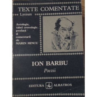 POEZII. TEXTE COMENTATE