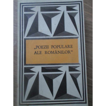 POEZII POPULARE ALE ROMANILOR