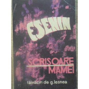 SCRISOARE MAMEI. POEZII
