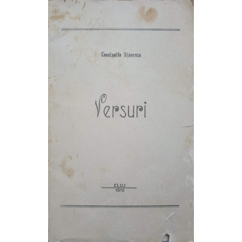 VERSURI, PRINCEPS (CU DEDICATIA AUTORULUI)