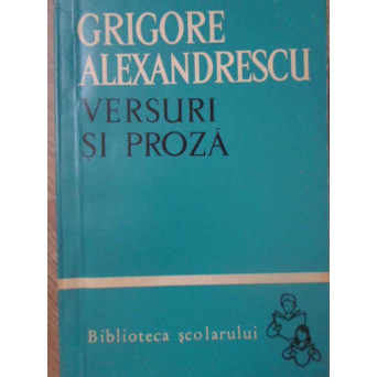 VERSURI SI PROZA