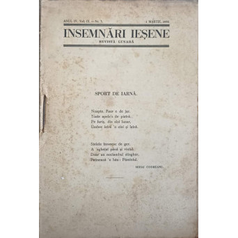 INSEMNARI IESENE, ANUL 4, VOL.9, NR.3