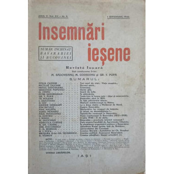 INSEMNARI IESENE, ANUL 5, VOL.15, NR.9