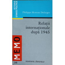 RELATII INTERNATIONALE DUPA 1945