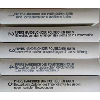 PIPERS HANDBUCH DER POLITISCHEN IDEEN VOL.1-5