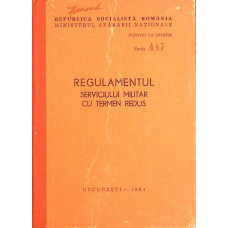 REGULAMENTUL SERVICIULUI MILITAR CU TERMEN REDUS
