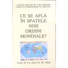 CE SE INTAMPLA IN SPATELE NOII ORDINI MONDIALE?