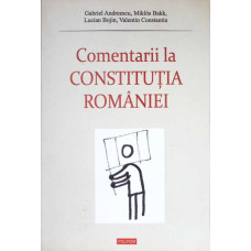COMENTARII LA CONSTITUTIA ROMANIEI