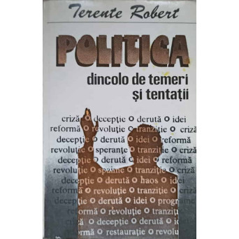 POLITICA DINCOLO DE TEMERI SI TENTATII