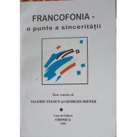 FRANCOFONIA - O PUNTE A SINCERITATII VOL.1 FRANCOFONIA - O PUNTE A SINCERITATII VOL.1