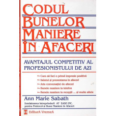 CODUL BUNELOR MANIERE IN AFACERI