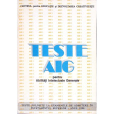 TESTE AIG PENTRU ABILITATI INTELECTUALE GENERALE