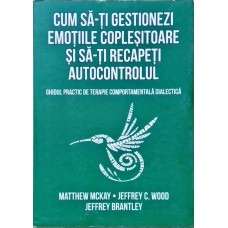 CUM SA-TI GESTIONEZI EMOTIILE COPLESITOARE SI SA-TI RECAPETI AUTOCONTROLUL. GHID PRACTIC DE TERAPIE COMPORTAMENTALA DIALECTICA