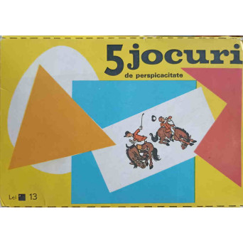 JOC VECHI ROMANESC. 5 JOCURI DE PERSPICACITATE