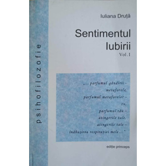 SENTIMENTUL IUBIRII VOL.1 DEFINITIA SI CONTEXTUALITATEA