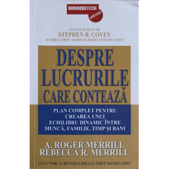 DESPRE LUCRURILE CARE CONTEAZA