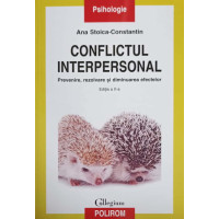 CONFLICTUL INTERPERSONAL. PREVENIRE, REZOLVARE SI DIMINUAREA EFECTELOR