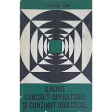 GANDIRE CONCRET-OPERTORIE SI CONTINUT OBIECTUAL