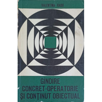 GANDIRE CONCRET-OPERTORIE SI CONTINUT OBIECTUAL