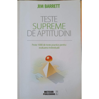 TESTE SUPREME DE APTITUDINI