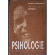 PSIHOLOGIE, MANUAL PENTRU CLASA A X-A