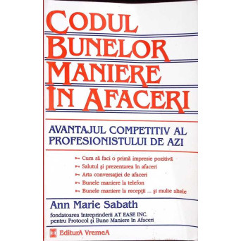 CODUL BUNELOR MANIERE IN AFACERI