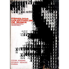 PSIHOLOGIA COLECTIVELOR DE MUNCA. INTREPRINDEREA INDUSTRIALA
