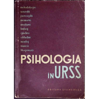 PSIHOLOGIA IN U.R.S.S.