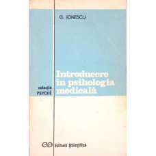 INTRODUCERE IN PSIHOLOGIA MEDICALA