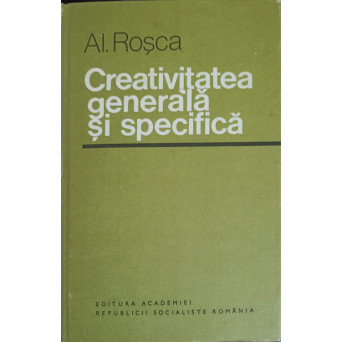 CREATIVITATEA GENERALA SI SPECIFICA