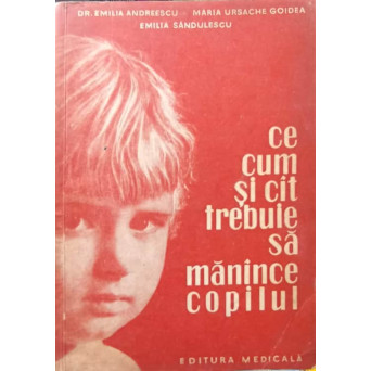 CE, CUM SI CAT TREBUIE SA MANANCE COPILUL
