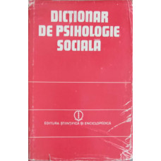 DICTIONAR DE PSIHOLOGIE SOCIALA