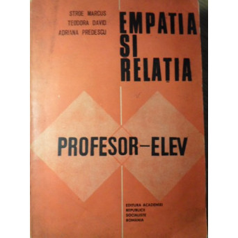 EMPATIA SI RELATIA PROFESOR-ELEV